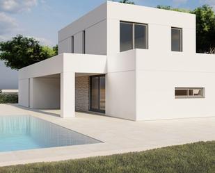 Exterior view of Single-family semi-detached for sale in  Palma de Mallorca  with Swimming Pool