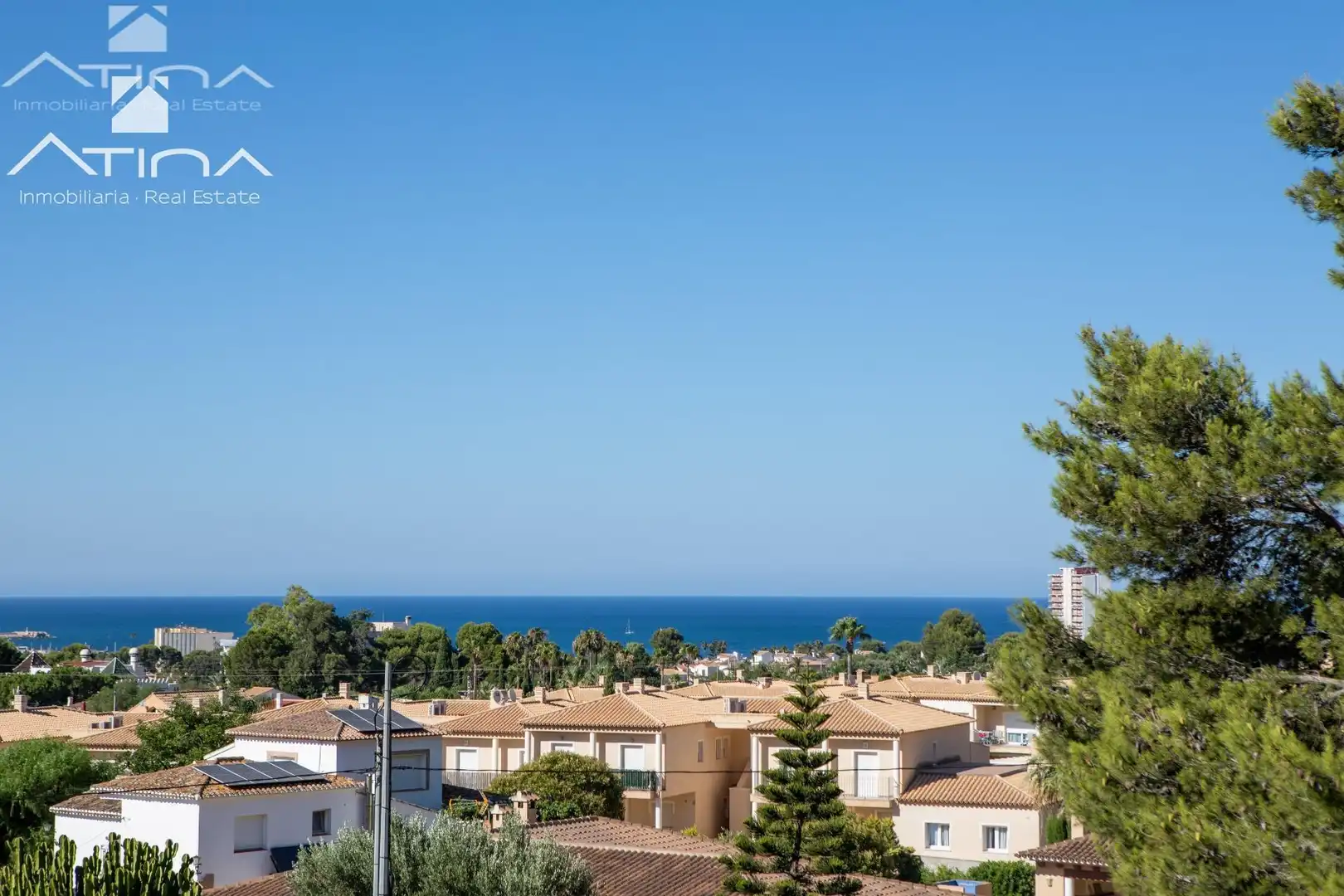 Exterior view of Houses for sale in Dénia  with Air Conditioner, Private garden and Terrace