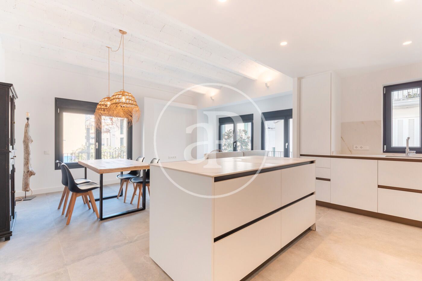 Kitchen of Flat for sale in Sitges  with Heating, Terrace and Furnished