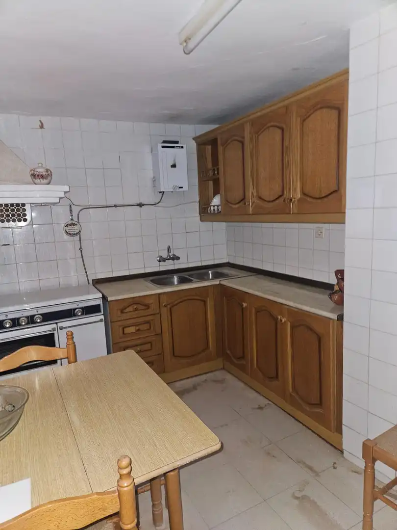 Cuina de Casa adosada en venda en Laujar de Andarax amb Terrassa i Moblat