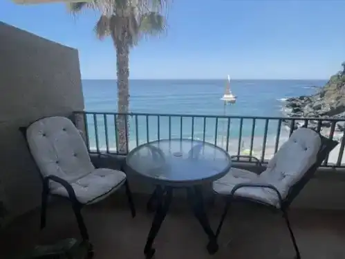 Terrassa de Apartament de lloguer en Almuñécar amb Parquet, Piscina i Moblat