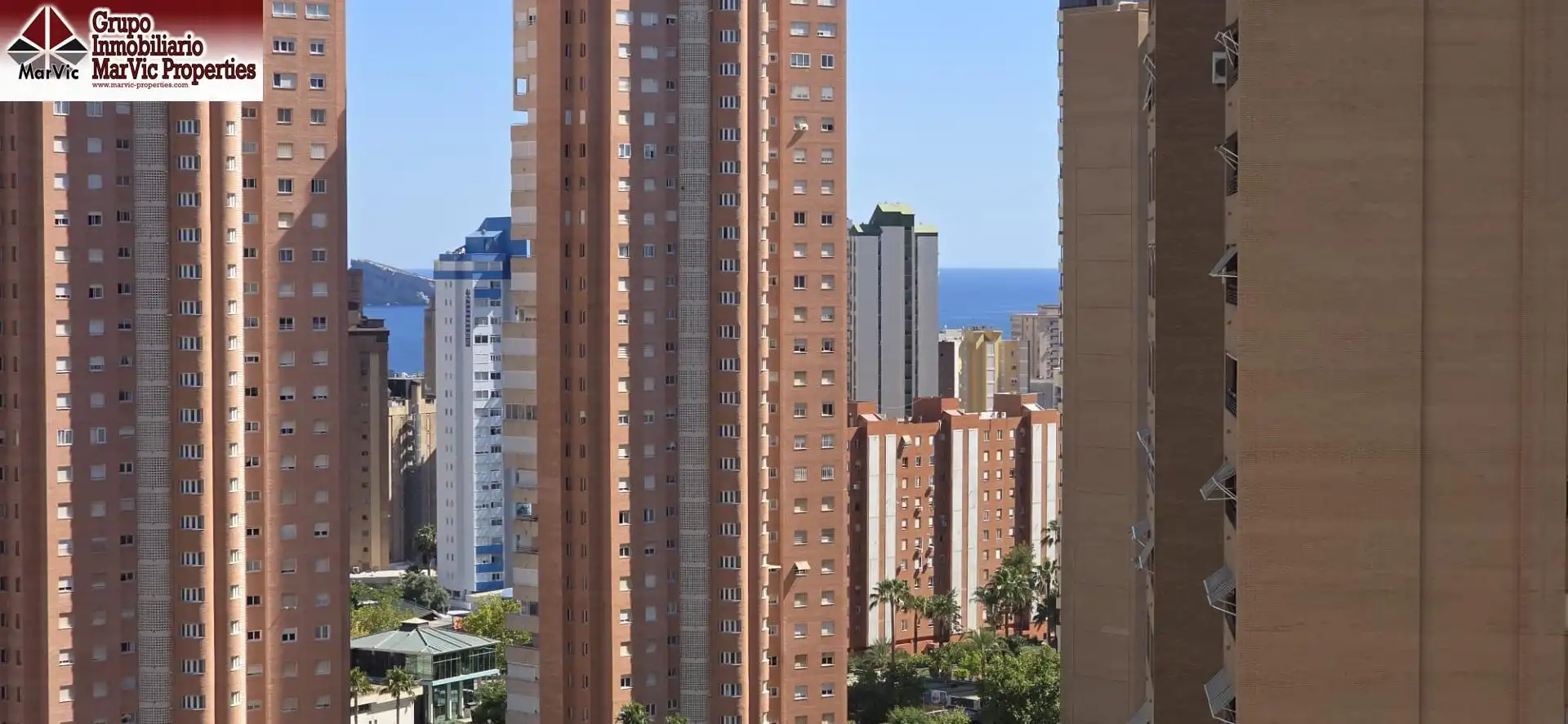 Exterior view of Flat for sale in Benidorm  with Terrace and Community pool