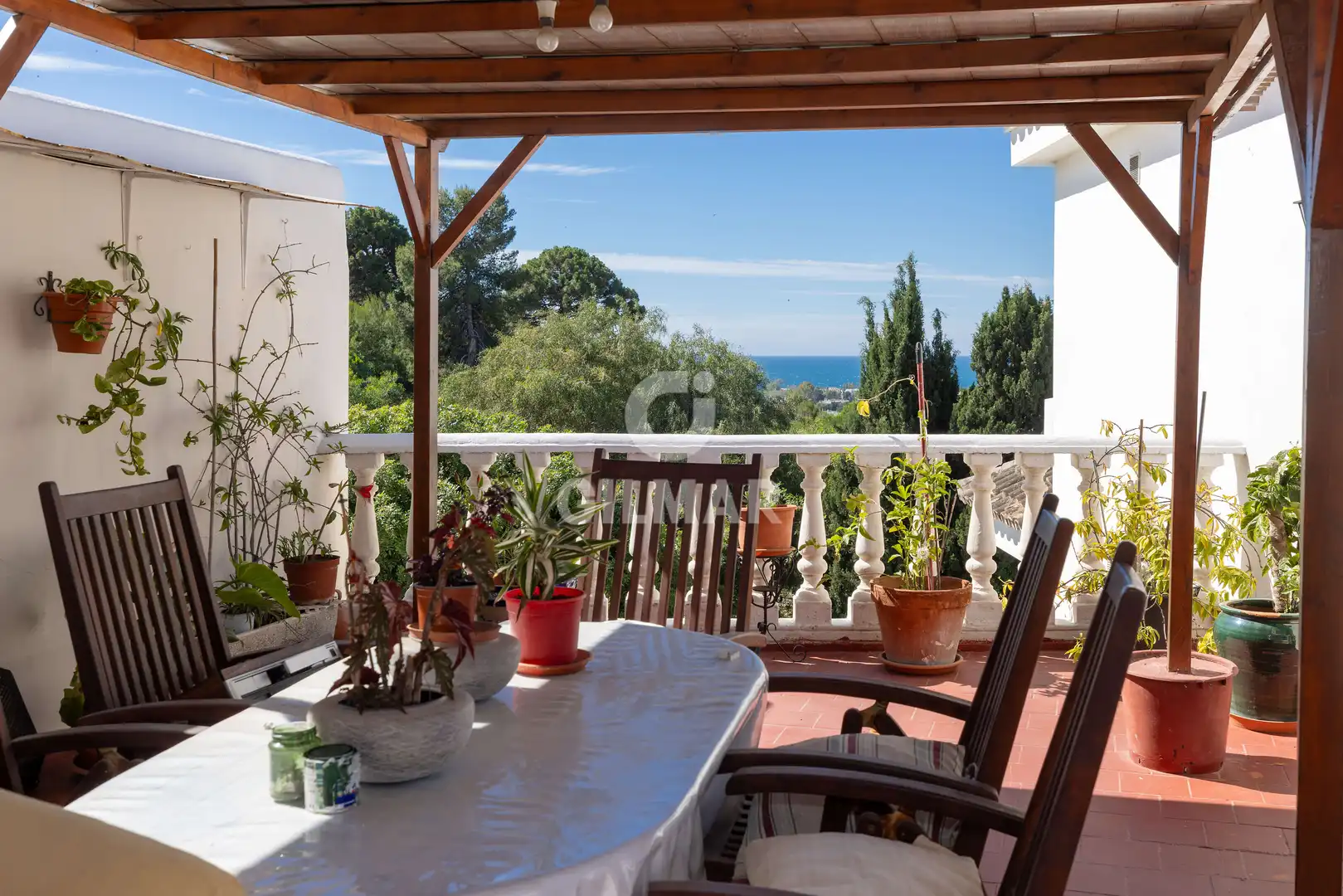 Terraza de Casa adosada en venta en Marbella