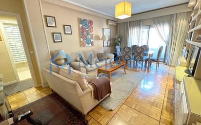 Exterior view of Flat for sale in  Madrid Capital  with Air Conditioner, Heating and Parquet flooring