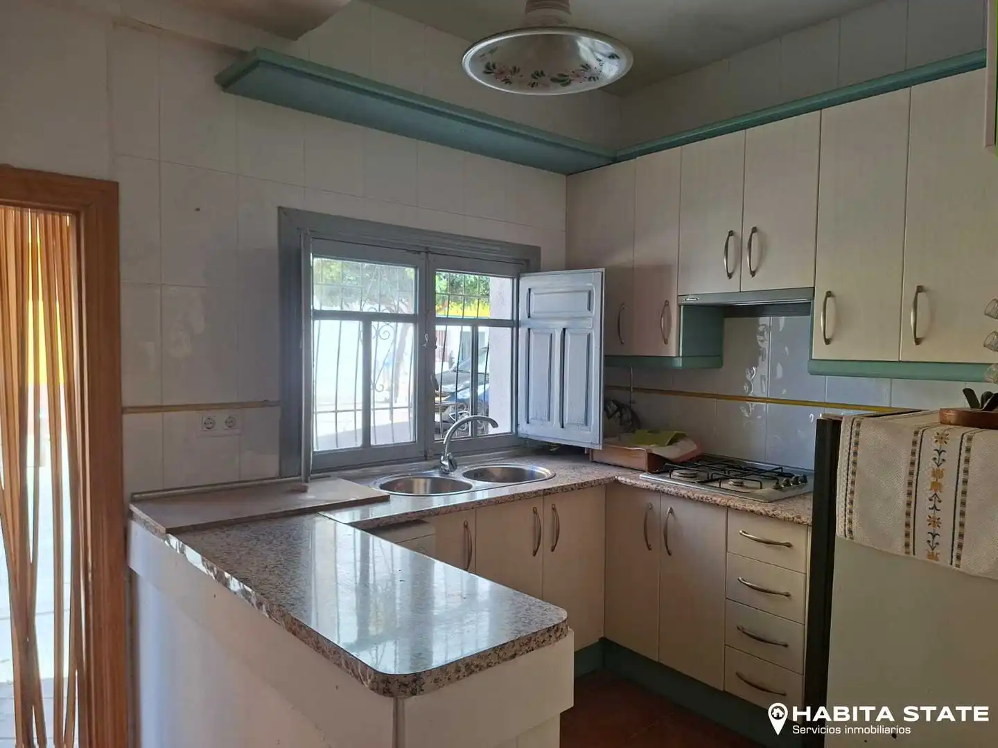 Cocina de Casa adosada en venta en Purchena con Amueblado, Lavadora y Balcón
