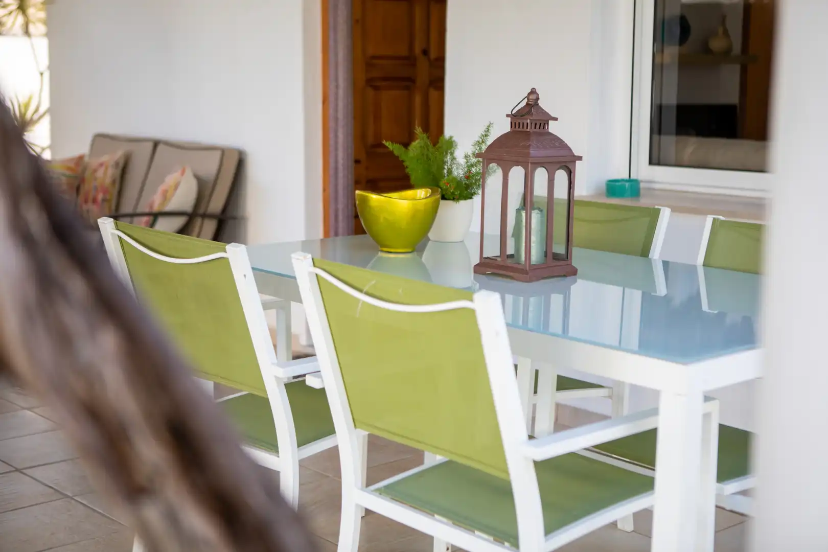 Terraza de Piso de alquiler en Dénia con Aire acondicionado, Calefacción y Jardín privado