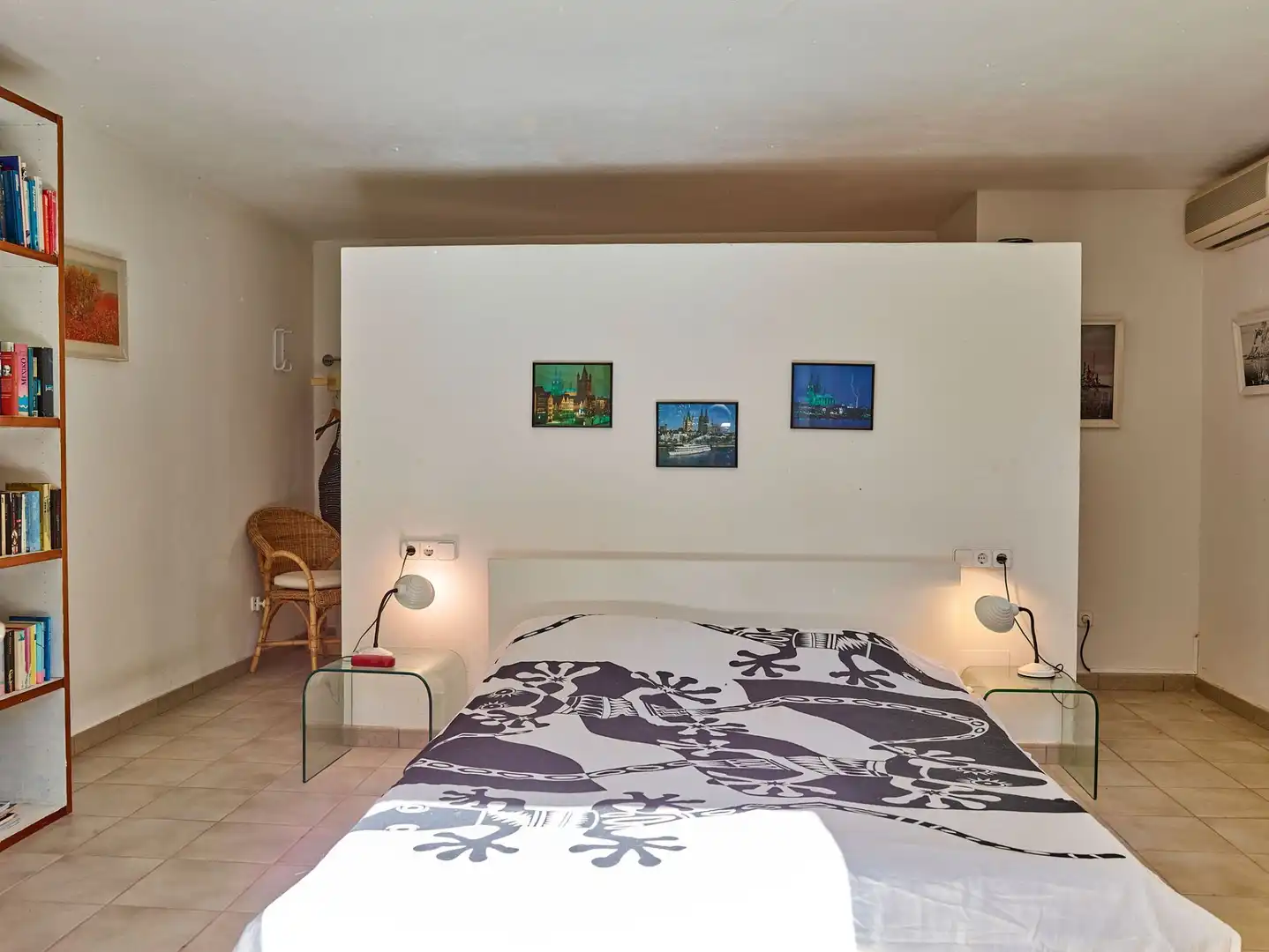 Bedroom of Houses for sale in Sant Josep de sa Talaia  with Air Conditioner, Heating and Private garden