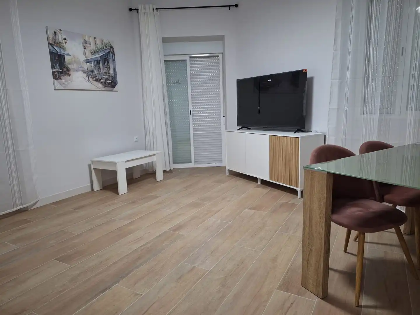 Living room of Flat for sale in Torredonjimeno  with Heating, Furnished and Oven