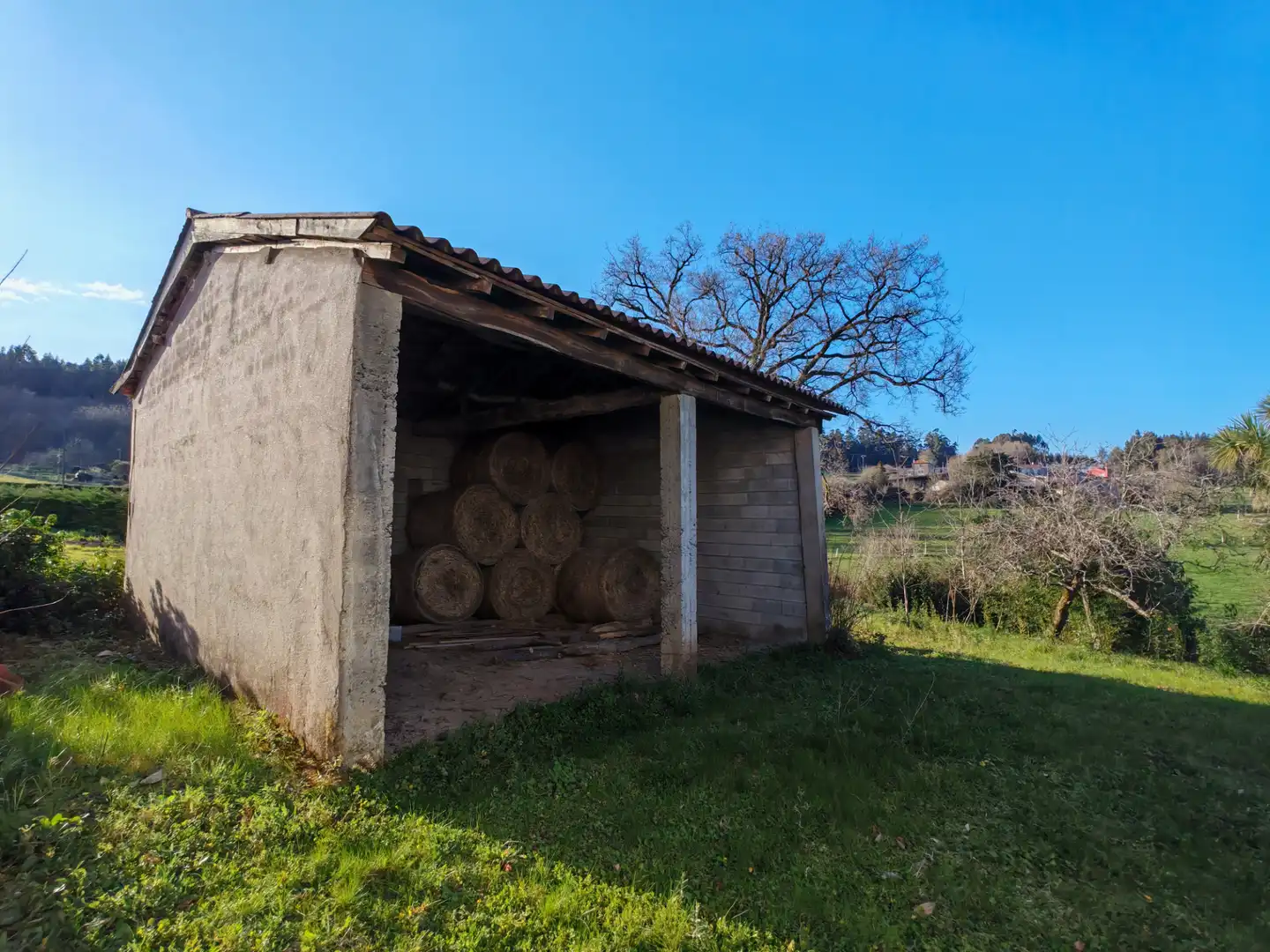 Vista exterior de Casa o chalet en venta en Santiso con Jardín privado, Trastero y Horno