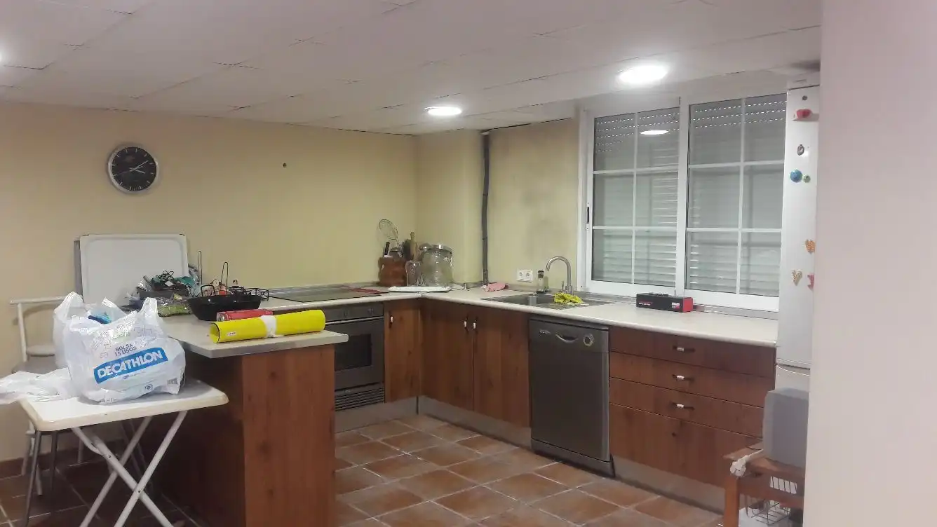 Cuina de Casa o xalet en venda en Murcia amb Aire condicionat, Calefacció i Jardí privat