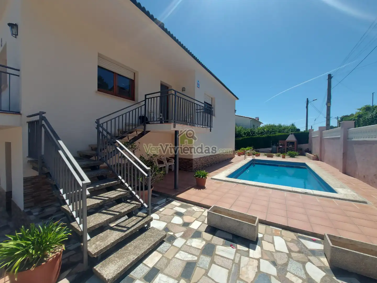 Piscina de Casa o xalet en venda en Piera amb Jardí privat, Terrassa i Piscina