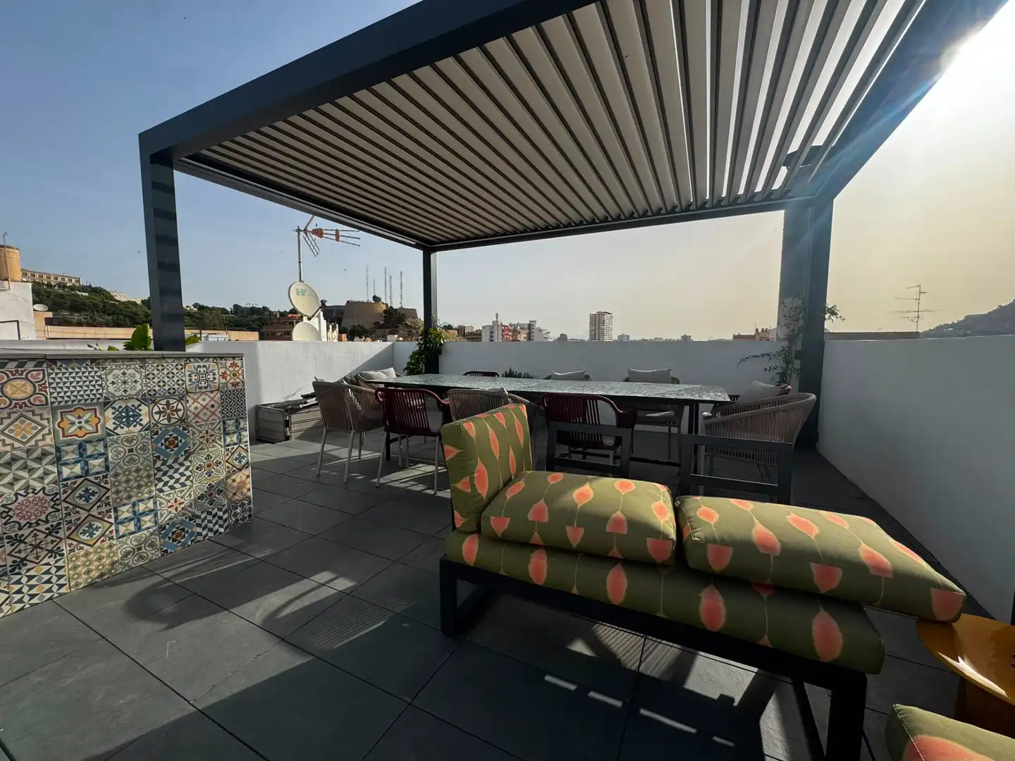Terraza de Ático en venta en Alicante / Alacant con Aire acondicionado, Terraza y Amueblado