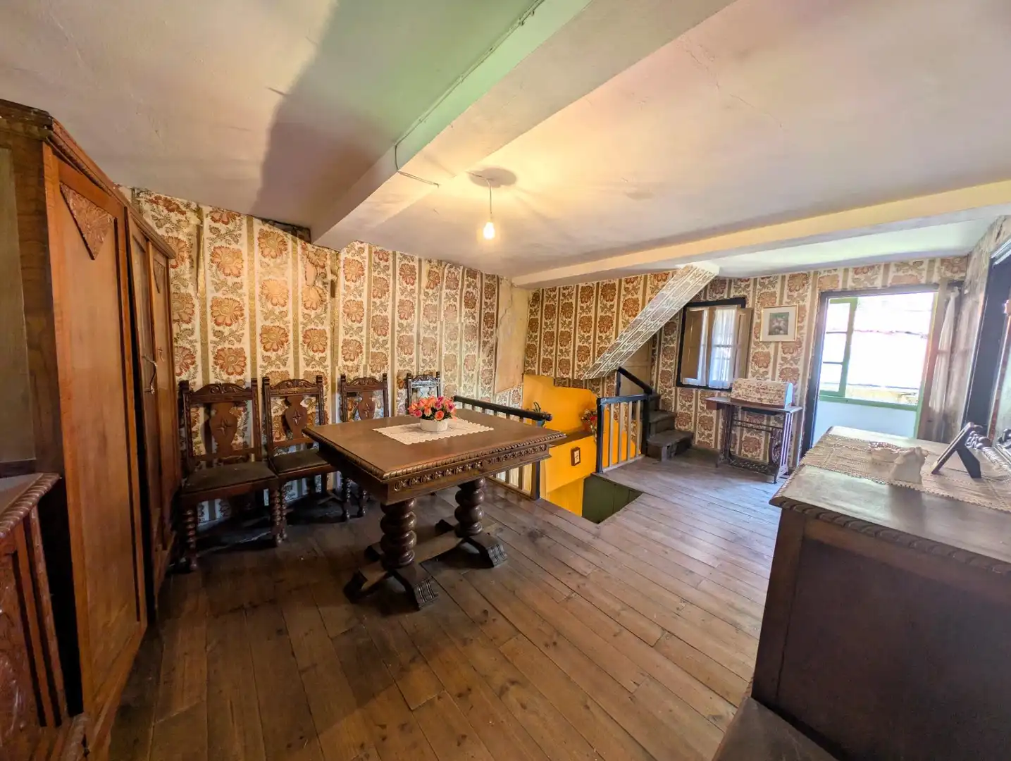 Dining room of Houses for sale in Aller  with Heating, Private garden and Terrace