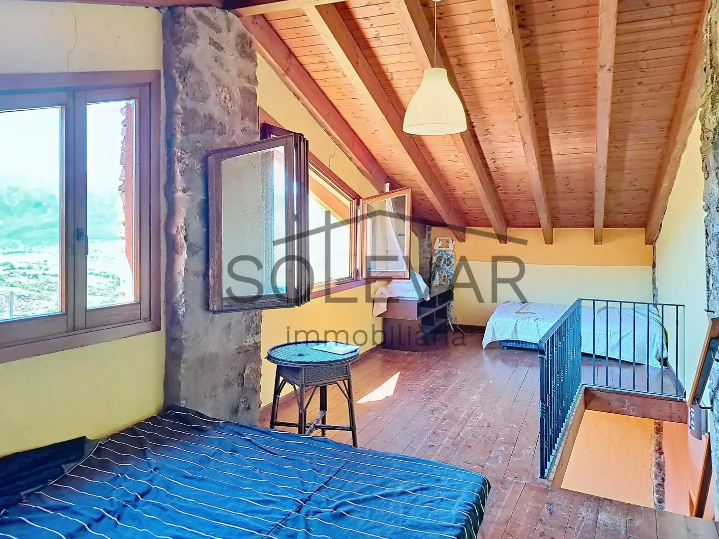Terraza de Casa o chalet en venta en Llimiana con Calefacción, Trastero y Amueblado