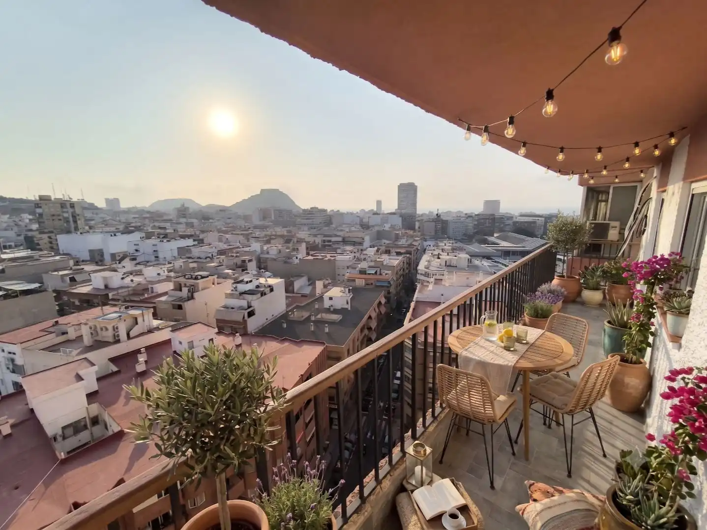 Balcony of Flat for sale in Alicante / Alacant  with Air Conditioner, Terrace and Balcony