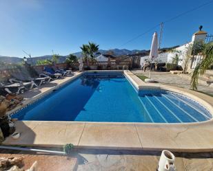 Swimming pool of House or chalet for sale in Guaro  with Air Conditioner, Heating and Private garden