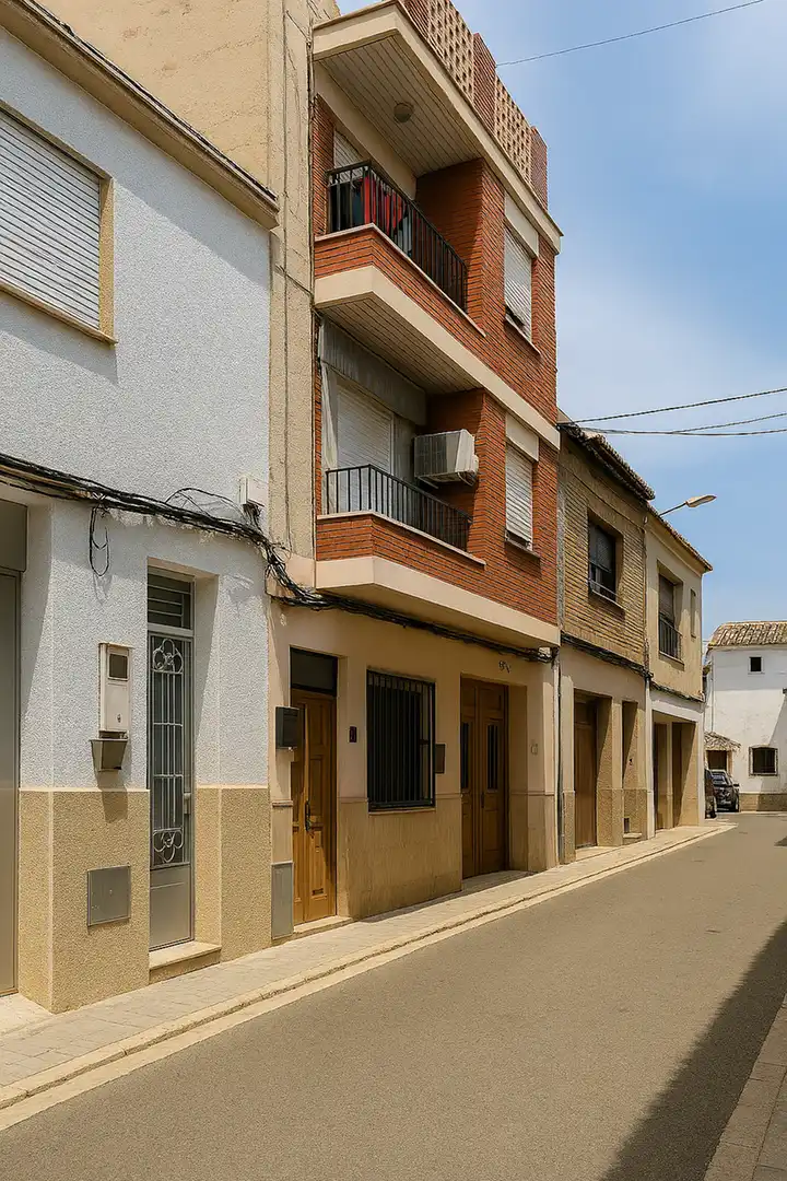 Vista exterior de Piso en venta en Benaguasil