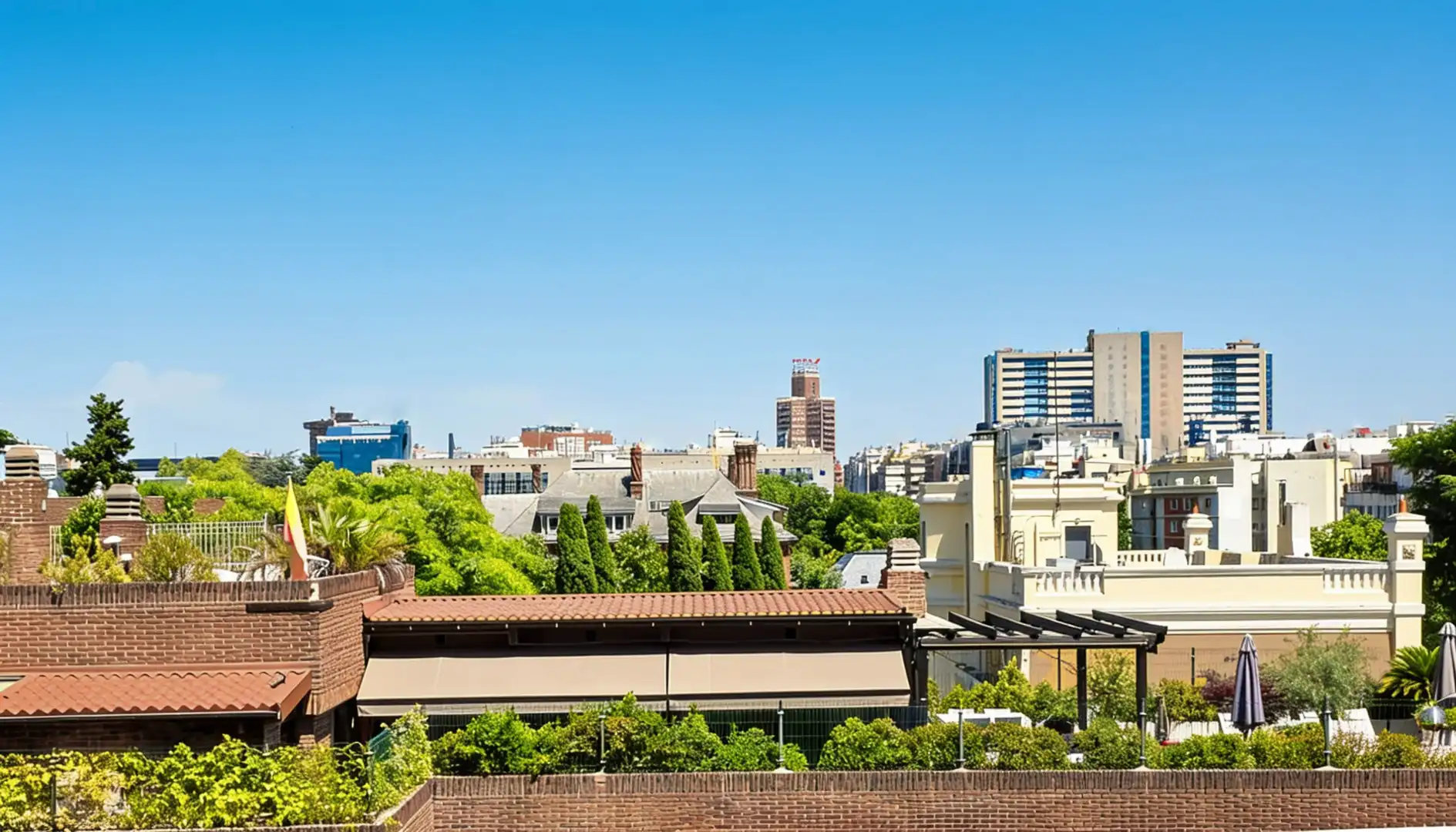 Terraza de Piso en venta en Madrid con Aire acondicionado, Calefacción y Jardín privado