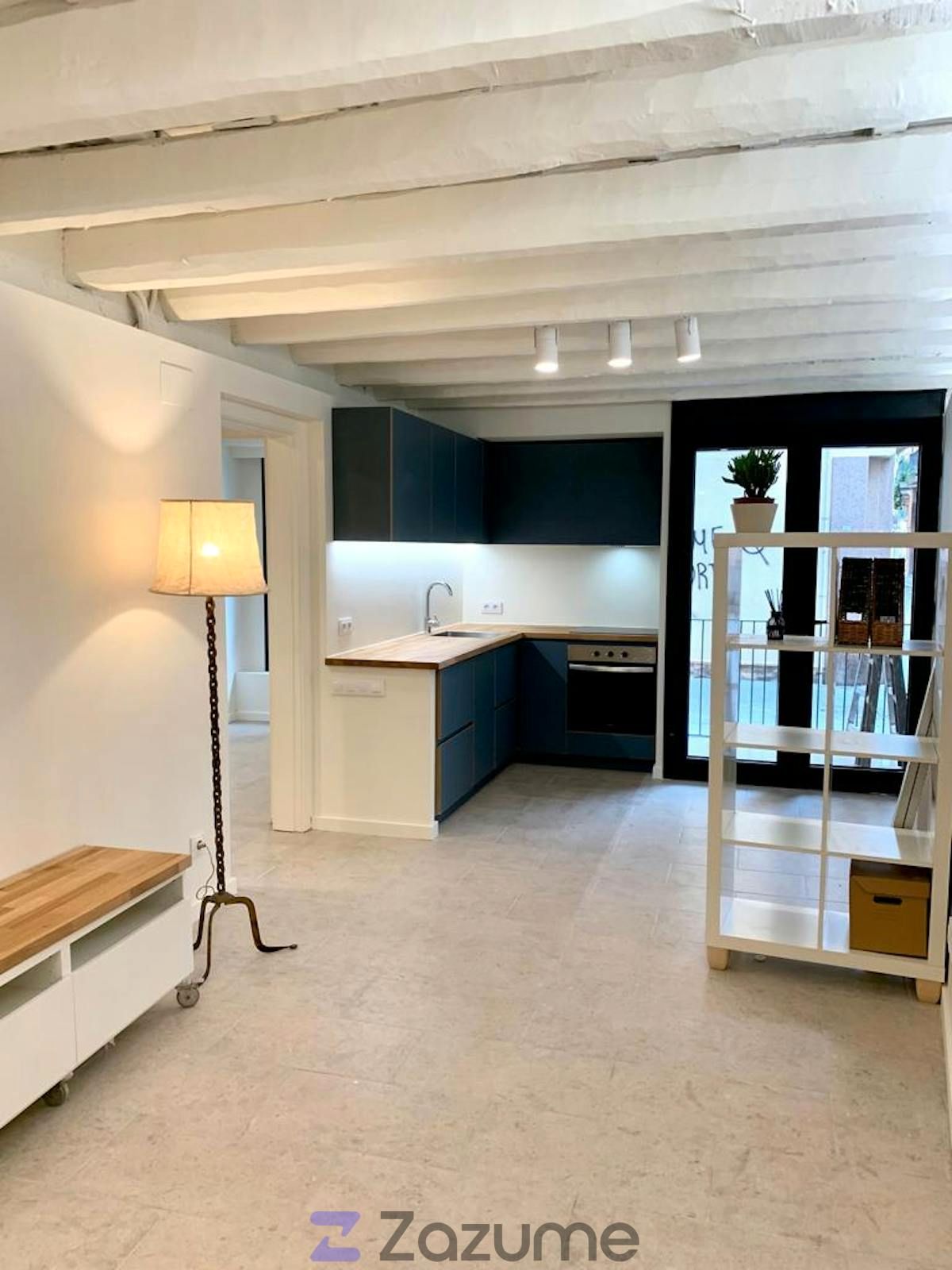 Kitchen of Study for rent in Vilanova i la Geltrú  with Air Conditioner and Heating