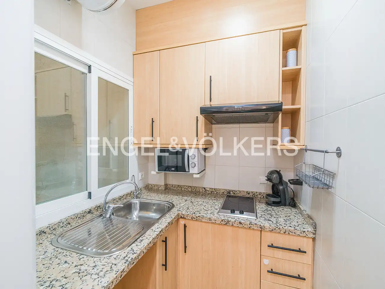 Cocina de Piso en venta en Alicante / Alacant con Aire acondicionado, Calefacción y Balcón