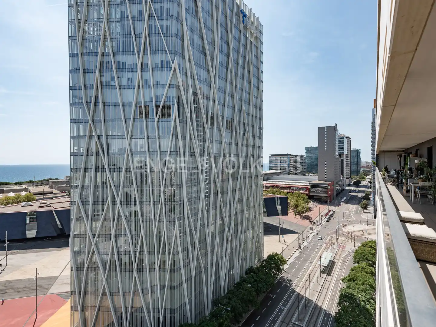 Exterior view of Flat for sale in Barcelona  with Air Conditioner, Heating and Parquet flooring