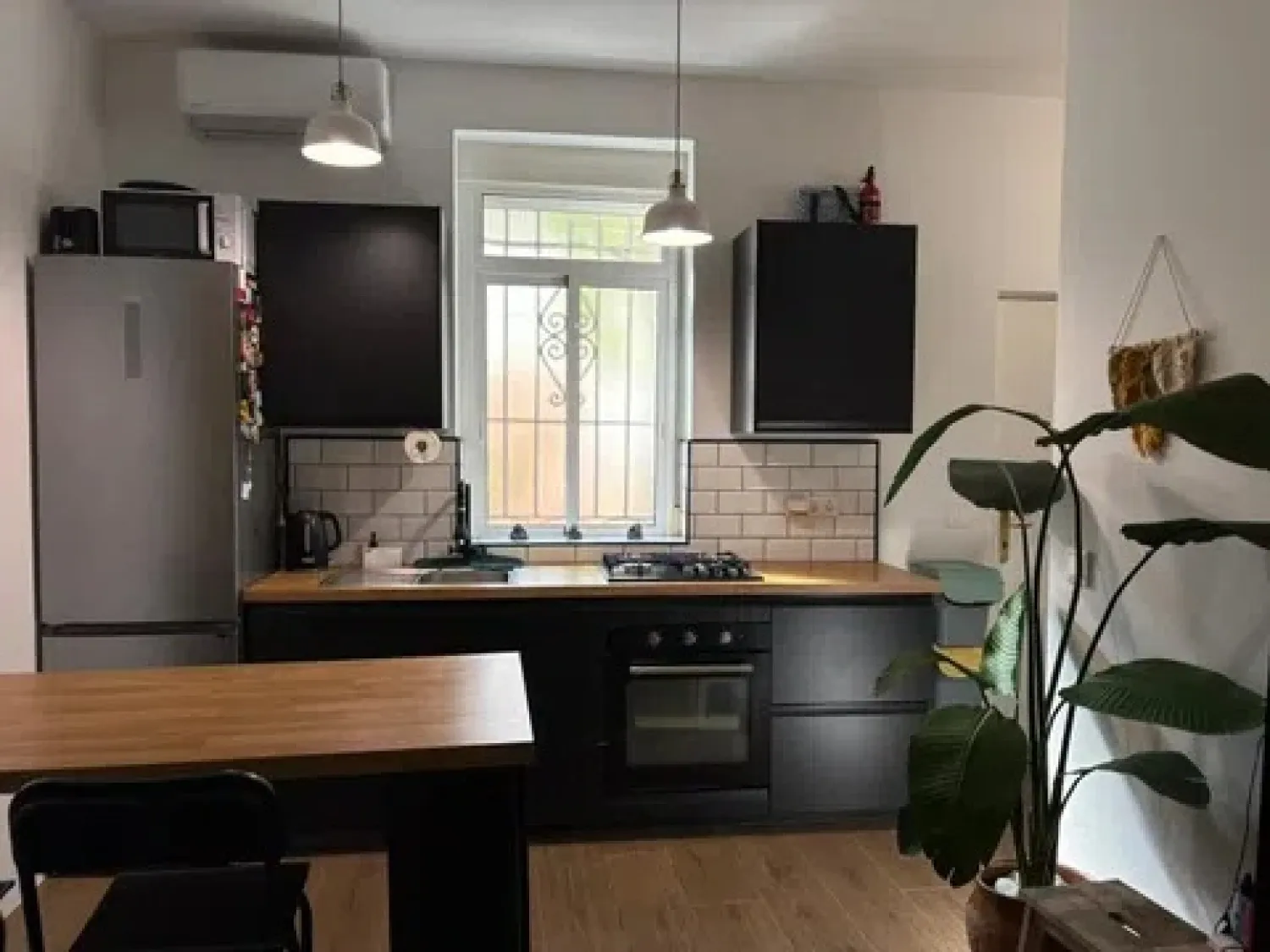 Kitchen of House or chalet for rent in Málaga Capital  with Air Conditioner, Terrace and Furnished