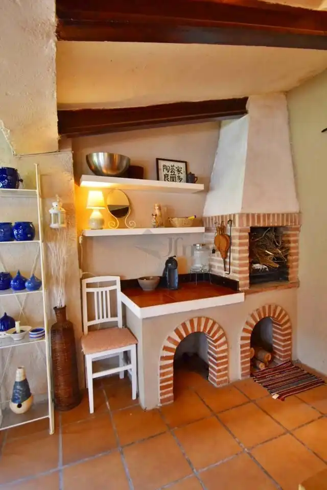 Cocina de Casa o chalet en venta en Olmedo con Calefacción, Jardín privado y Piscina comunitaria