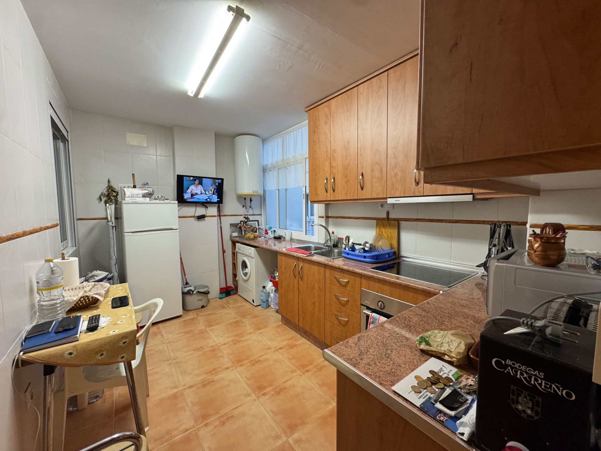 Kitchen of Flat for sale in Cehegín  with Air Conditioner, Storage room and Furnished