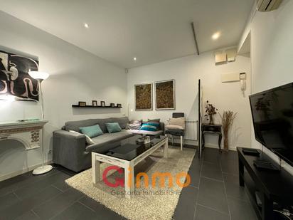 Living room of Flat to rent in  Madrid Capital  with Air Conditioner