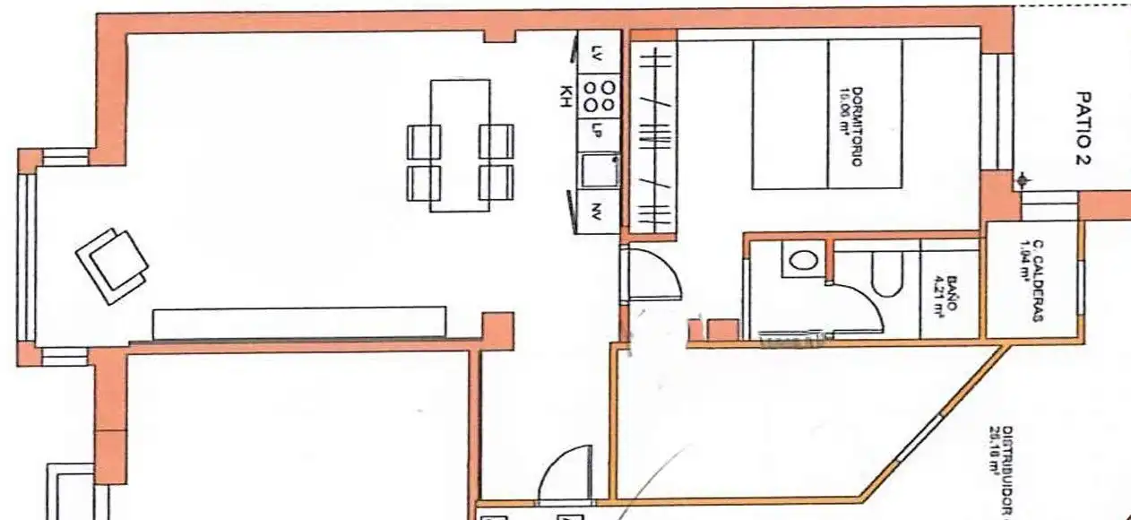 Apartament de lloguer en León Capital  amb Calefacció