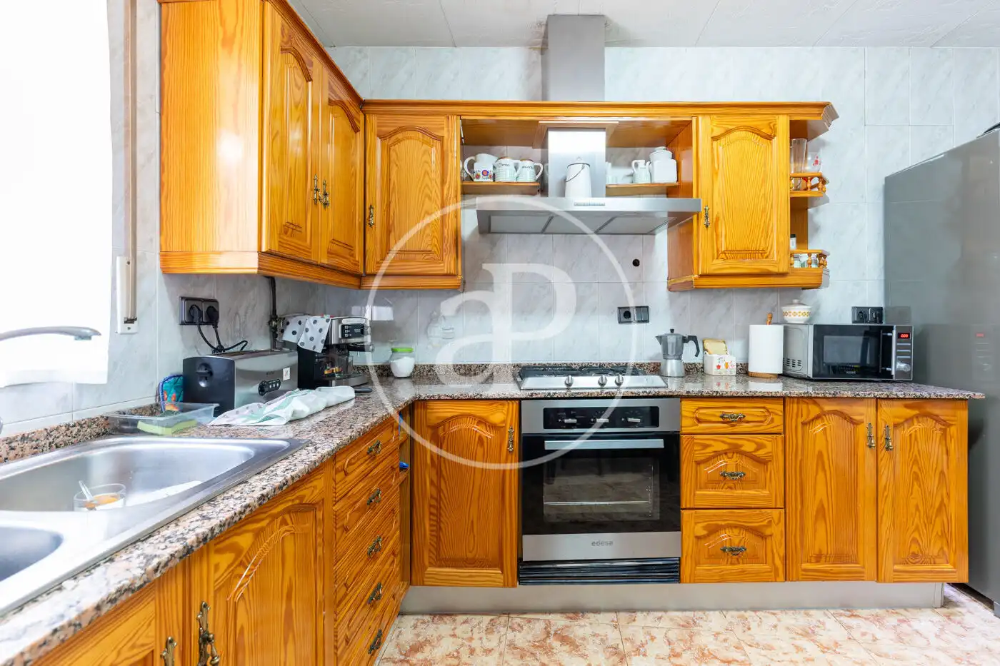 Kitchen of Flat for sale in Rubí  with Air Conditioner, Heating and Private garden
