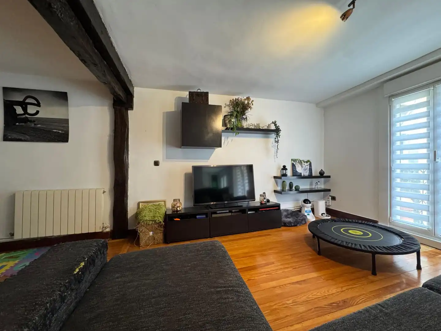 Living room of Flat for sale in Tolosa  with Heating, Furnished and Oven