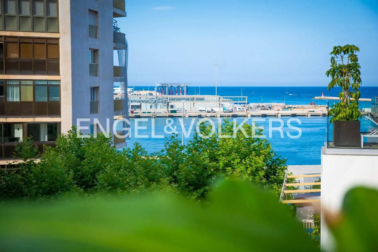 Terrace of Apartments for rent in Dénia  with Air Conditioner, Heating and Terrace