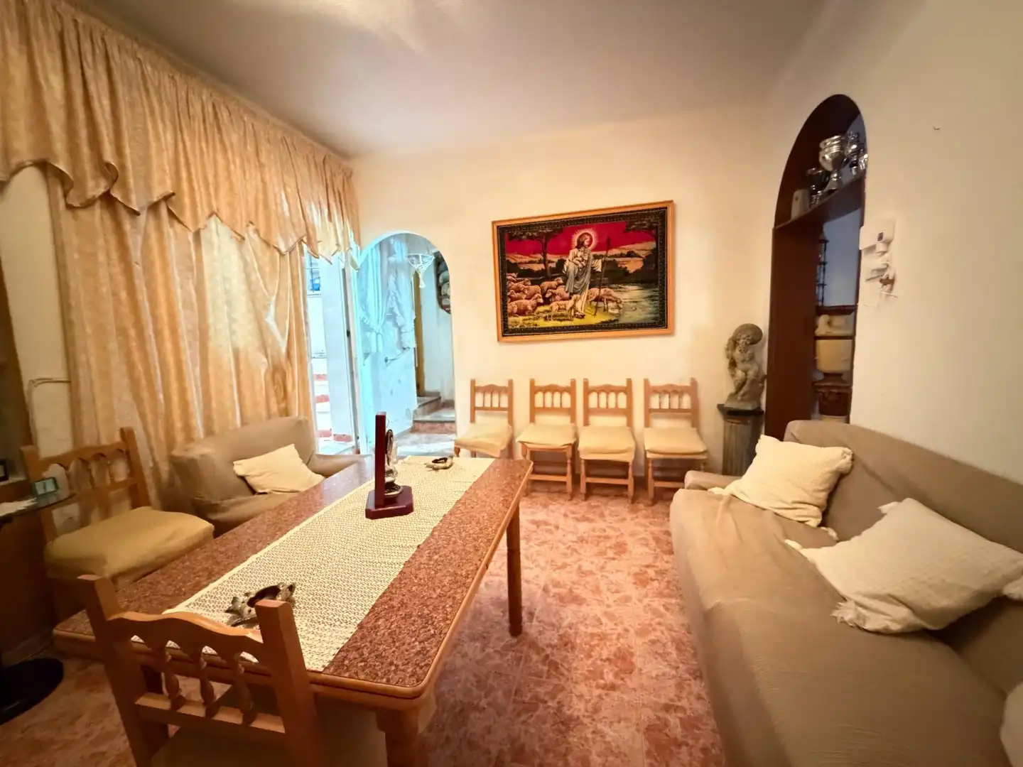 Sala de estar de Casa o chalet en venta en Águilas con Terraza, Amueblado y Balcón