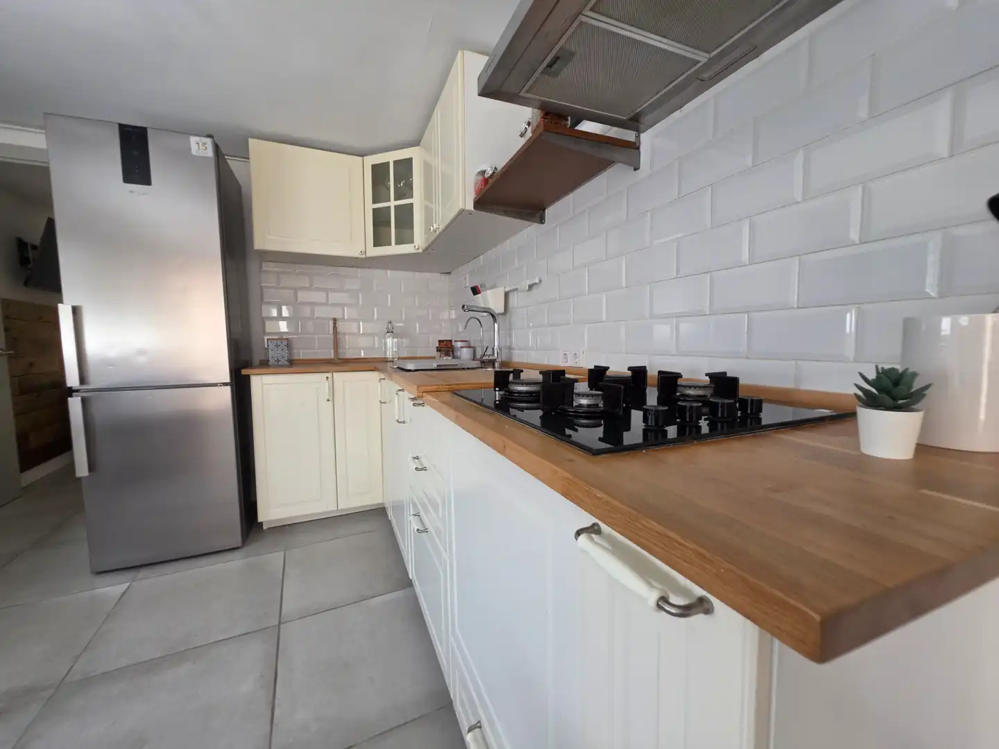 Cocina de Casa adosada en venta en Badalona con Aire acondicionado, Calefacción y Terraza