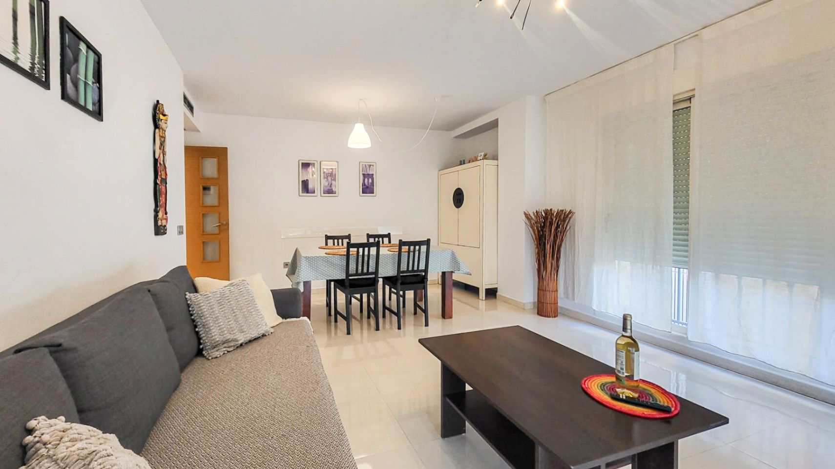 Living room of Flat for sale in Dénia  with Air Conditioner, Heating and Private garden