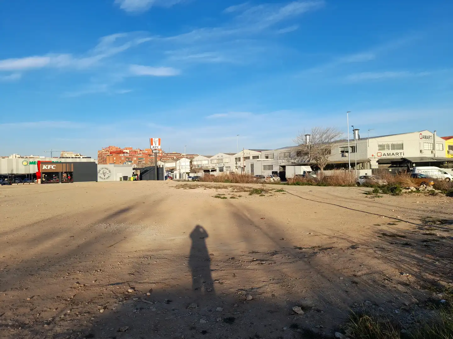 Vista exterior de Terreno industrial de alquiler en Ripollet