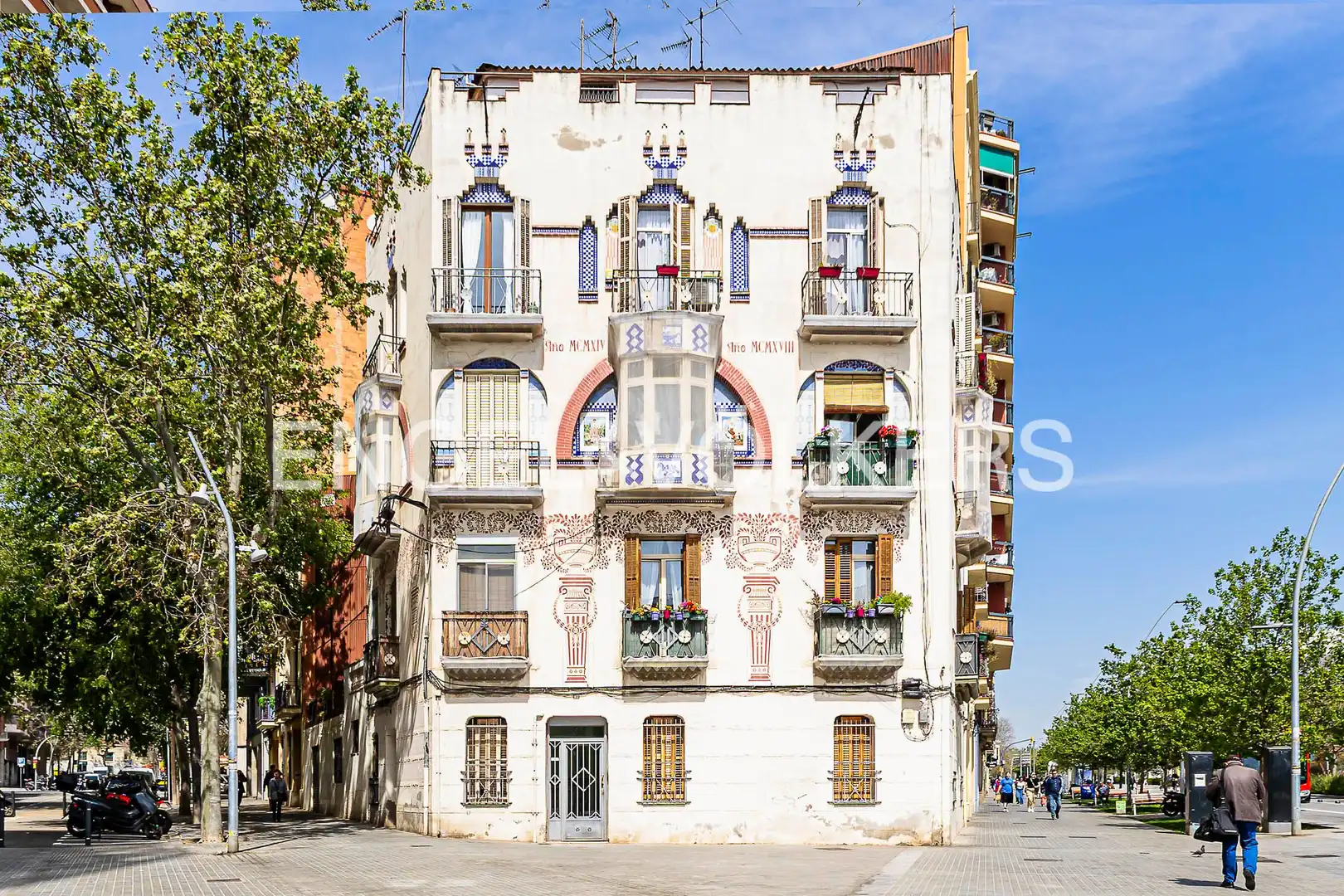 Exterior view of Flat for sale in Barcelona  with Heating and Terrace