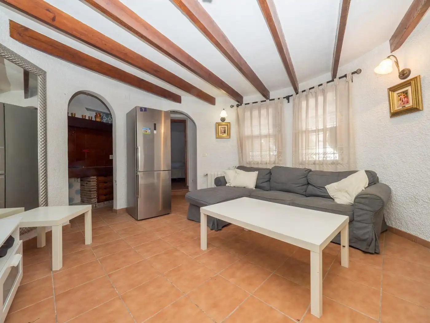 Sala d'estar de Casa o xalet en venda en Partidas de Alicante