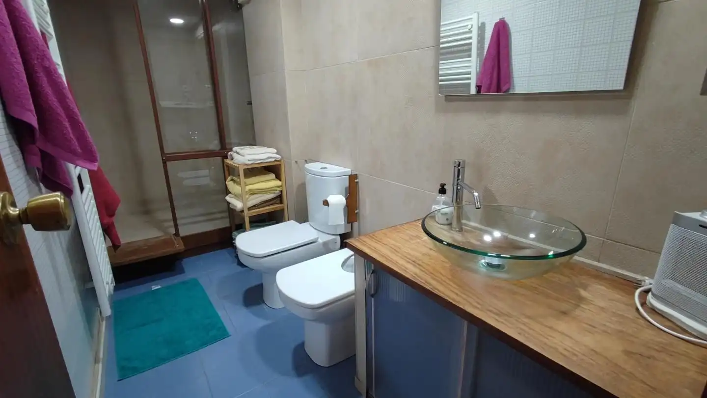 Bathroom of Flat for rent in Granada  with Heating and Furnished