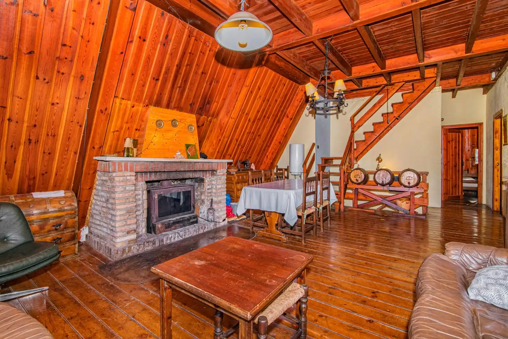 Comedor de Casa o chalet en venta en Güéjar Sierra con Calefacción, Jardín privado y Terraza