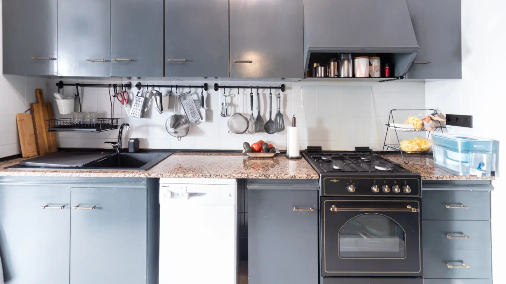 Kitchen of Flat for sale in Dénia  with Air Conditioner, Heating and Terrace