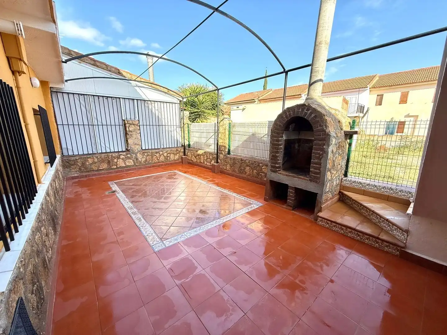 Terrasse von Einfamilien-Reihenhaus zum Verkauf in Pulpí mit Heizung, Terrasse und Abstellraum