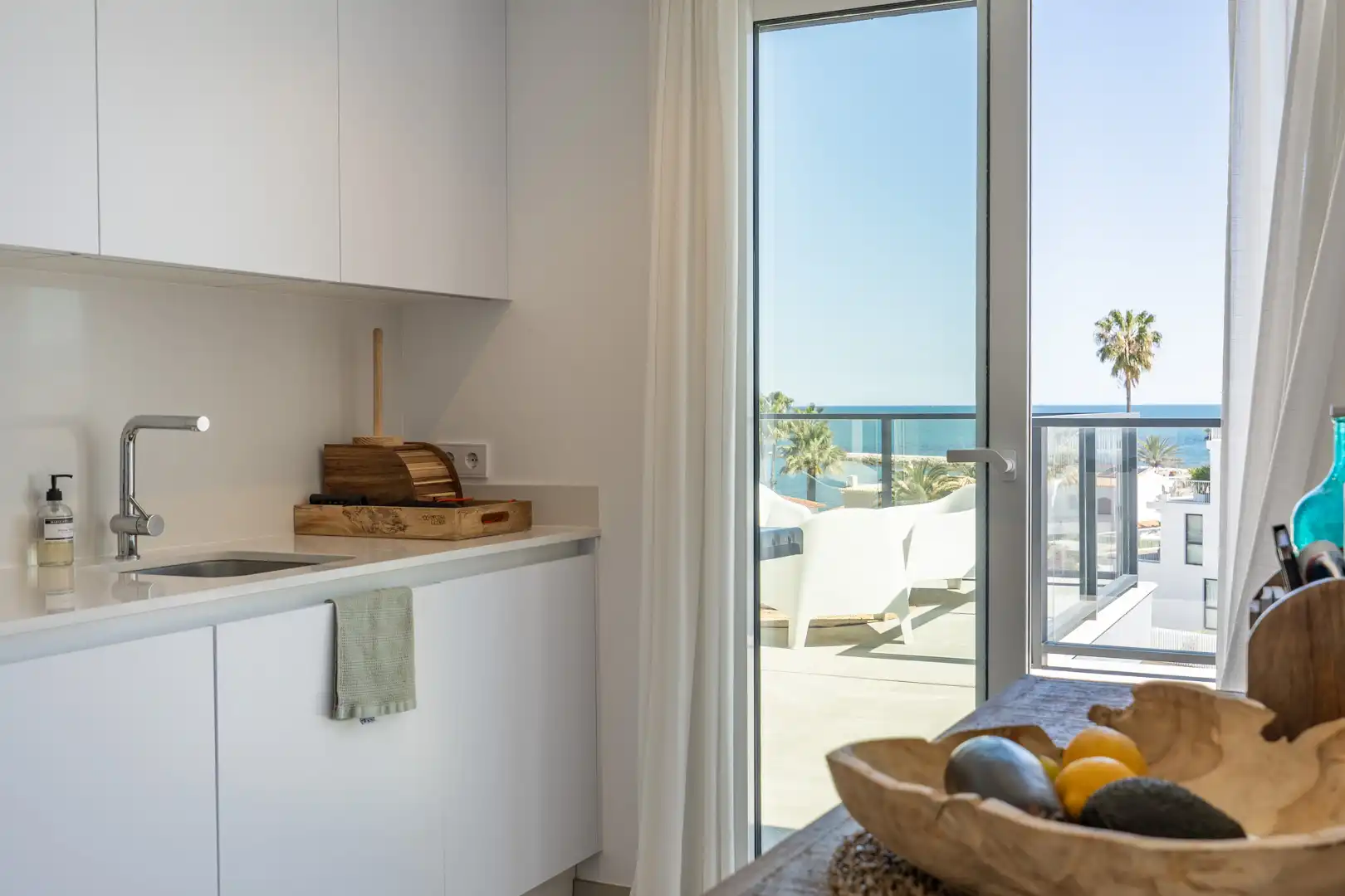 Terraza de Apartamento en venta en Dénia