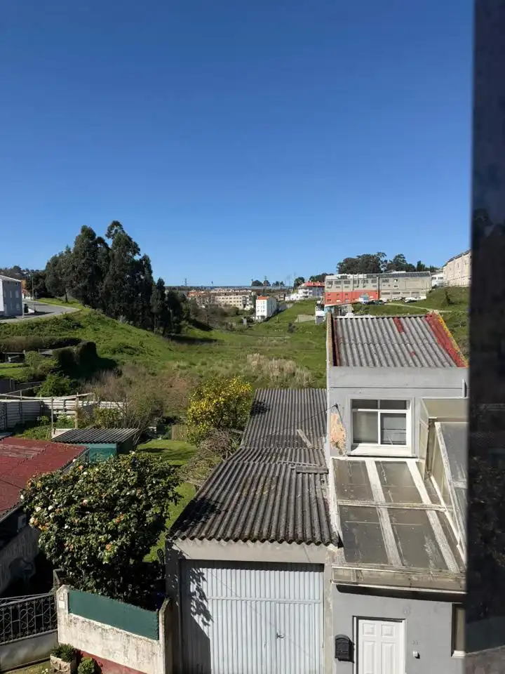 Exterior view of Flat for sale in A Coruña Capital   with Heating