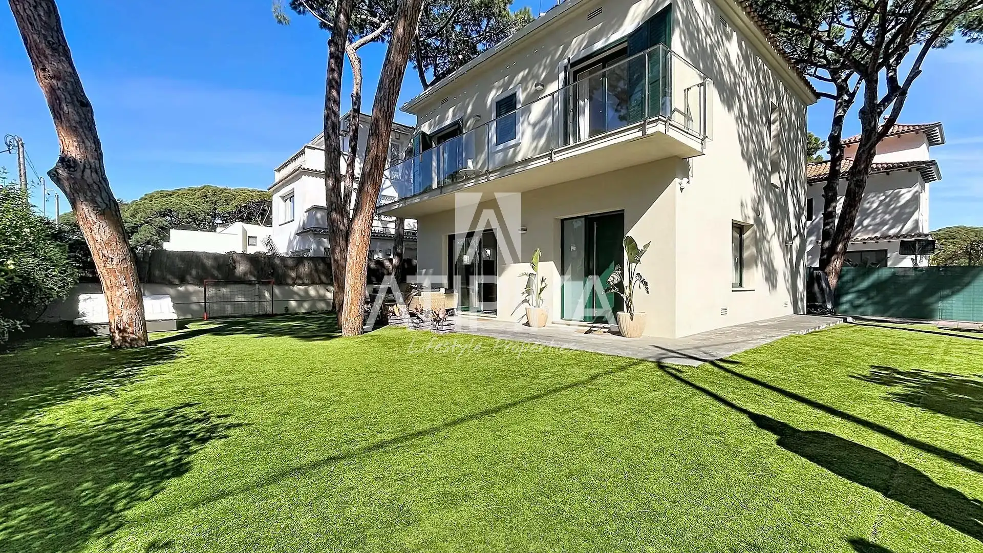 Garden of Houses for rent in Castelldefels  with Air Conditioner, Heating and Terrace