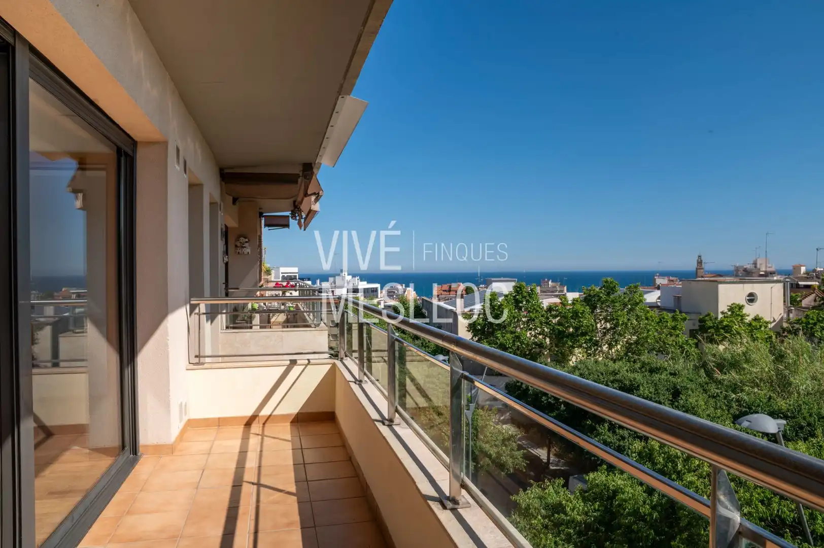 Balcony of Flat for sale in El Masnou  with Heating, Terrace and Storage room