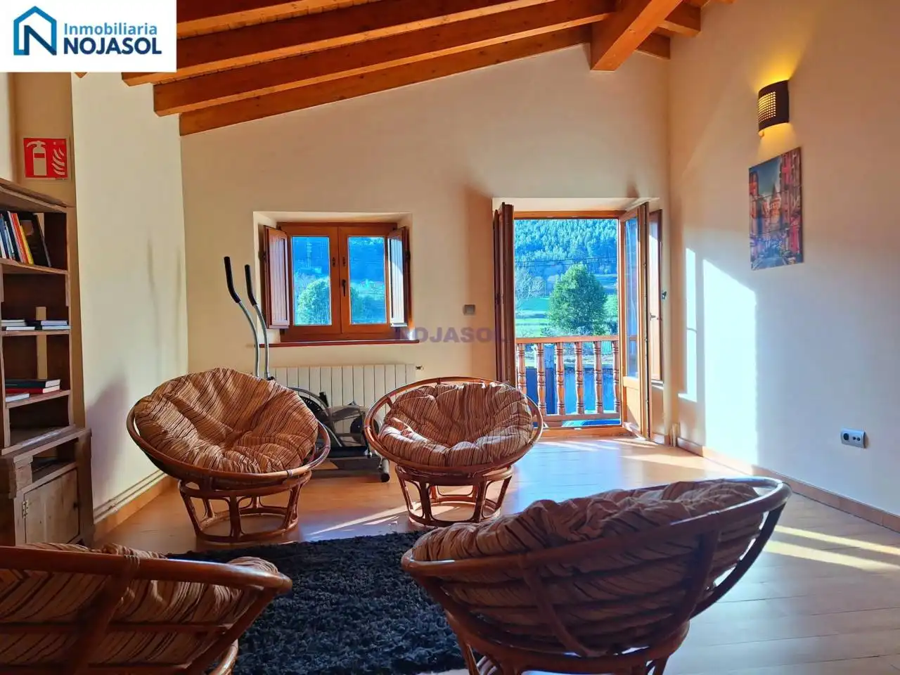 Sala de estar de Casa o chalet de alquiler en Noja con Calefacción, Jardín privado y Terraza