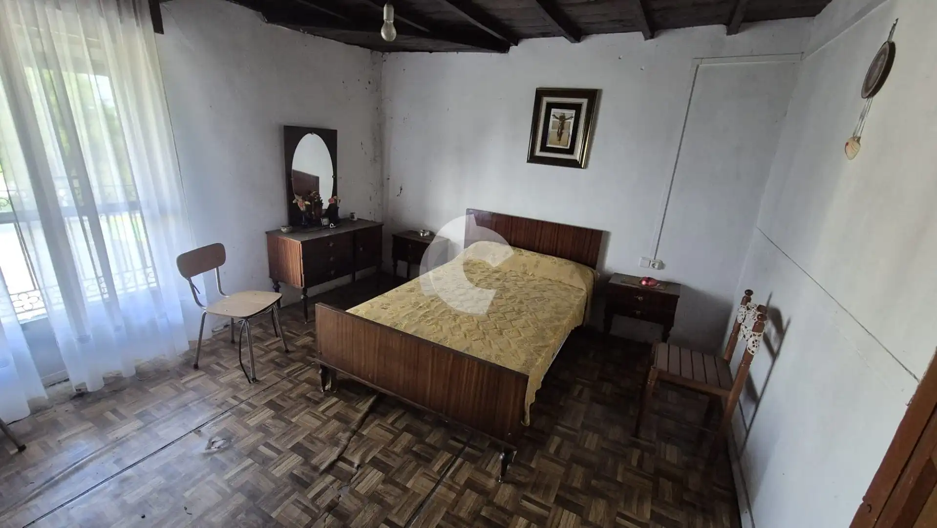 Dormitori de Casa adosada en venda en Xunqueira de Espadanedo amb Jardí privat