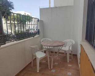 Terrassa de Dúplex de lloguer en Puerto Real amb Aire condicionat, Moblat i Forn